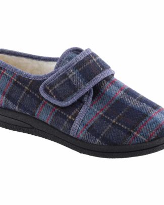 Pantoffel geruit laag model | Kies uw maat : Maat 43 | MSF