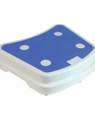 Plastic badopstapje | Hoogte 10 cm | Anti-slip opstapje | Afmeting 49,5 x 42 cm | VR278D