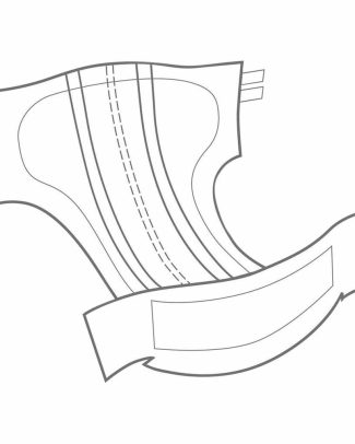 Premium Unisex (incontinentie) Luiers voor volwassenen | Kies uw maat : Large