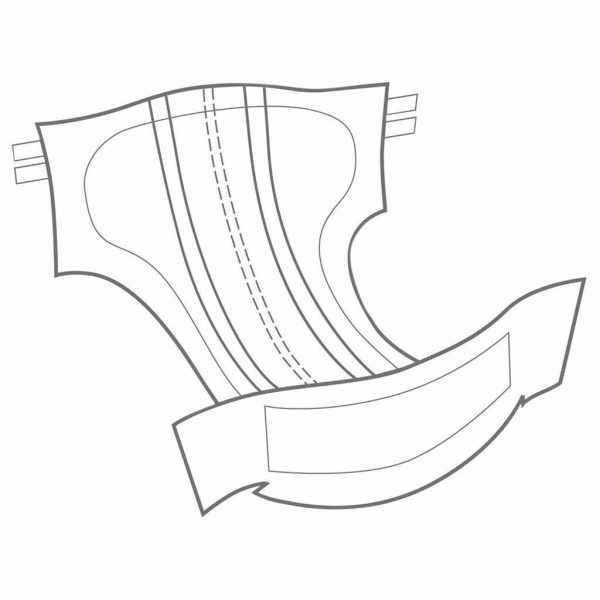Premium Unisex (incontinentie) Luiers voor volwassenen | Kies uw maat : Medium