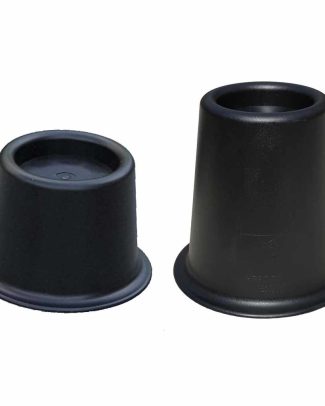 Bedverhogers klossen 14 cm | Per set van 4 stuks | Stoelverhogers | Meubelverhogers | Zwart | PR60706-L