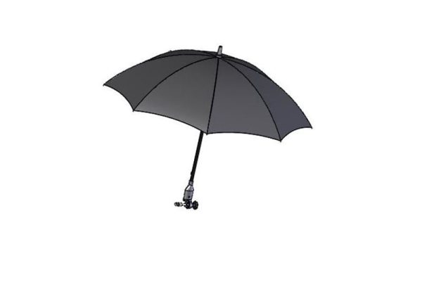 Topro Paraplu zonder multifunctionele houder, zwart Topro
