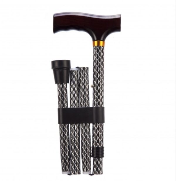 Able2 Opvouwbare wandelstok div. kleuren