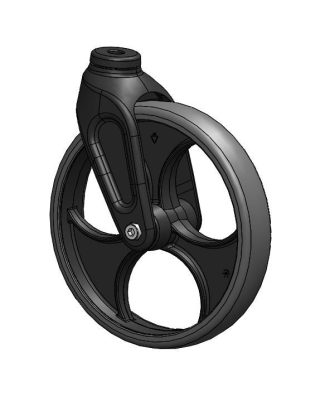 Topro Voorwiel compleet met vork Topro Troja Classic/Neuro
