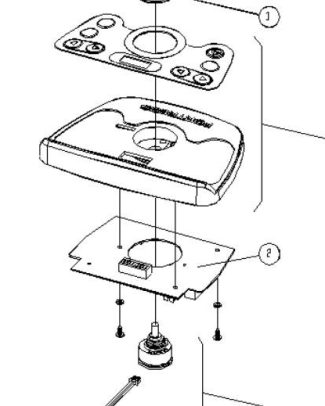 Fortress Calypso Printplaat console Fortress Calypso (Nr.2)  - Tweedehands