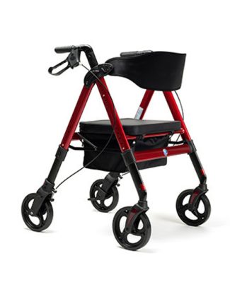 Vermeiren Vermeiren Goliat  XXL Rollator Rood