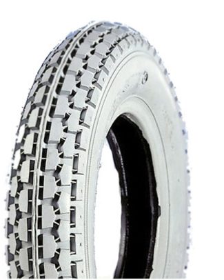 Silema Scootmobiel buitenband met blokprofiel (2.50 x 6 Grijs blokprofiel C-177)