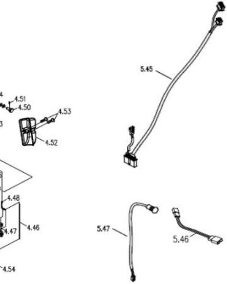Excel Hoofdkabelboom knipperlichten / koplamp (Nr.5.47) Galaxy plus - Tweedehands