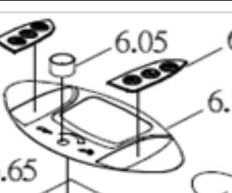 Excel Key pad rechts- Galaxy II Deluxe (6.15)