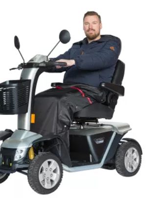 Zorgtrader Scootmobiel schootdeken met uitneembare voering