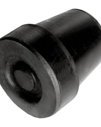 Scootmobielaanhuis.nl Anti-slip dop 16 mm diameter 30 mm, diameter 30 mm, hoogte 30 mm.  ( Per stuk )