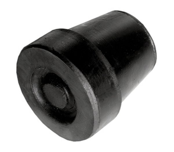 Scootmobielaanhuis.nl Anti-slip dop 16 mm diameter 30 mm, diameter 30 mm, hoogte 30 mm.  ( Per stuk )