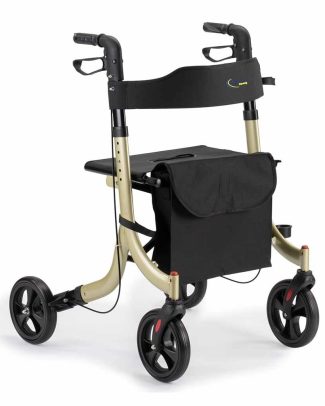 Lichtgewicht rollator Light (6,9 kg) | MultiMotion | Champagne | Lichtgewicht rollators | Aluminium | Loophulpmiddelen | 10050012