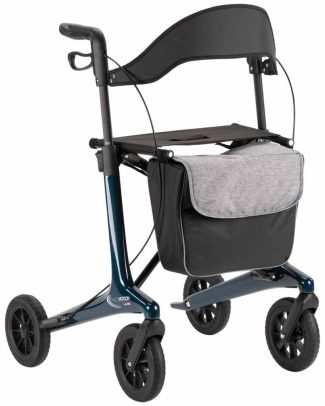 Carbon rollator met softwielen | Kies uw kleur : Blauw | MultiMotion