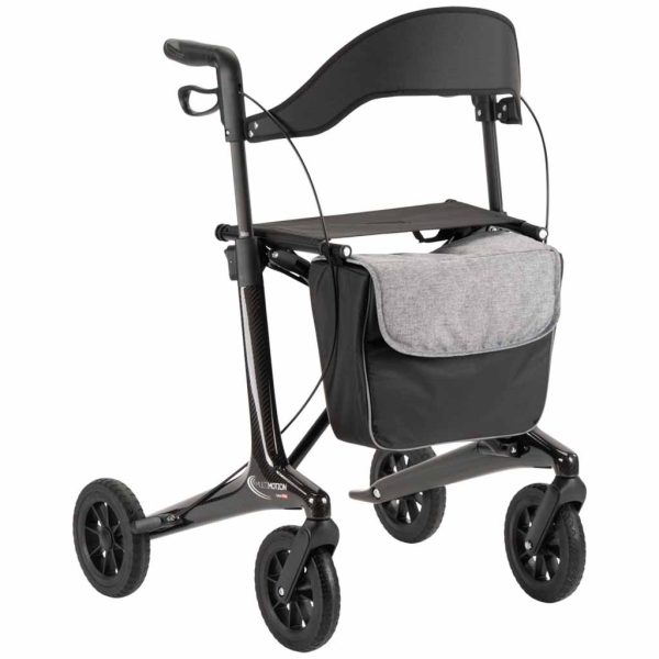 Carbon rollator met softwielen | Kies uw kleur : Carbon | MultiMotion