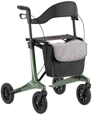 Carbon rollator met softwielen | Kies uw kleur : Groen | MultiMotion