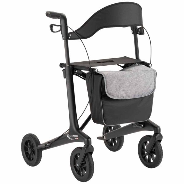 Carbon rollator met softwielen | Kies uw kleur : Zwart | MultiMotion