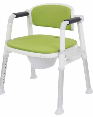 Commode - Douche-/Toiletstoel | Kies uw kleur : Groen | MultiMotion