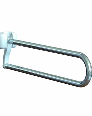 Opklapbare toiletbeugel - RVS | Lengte: 80 cm | Toiletsteun | WC Steun | PR50950-80