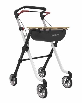 Space-I Binnenhuis Rollator | Kies uw kleur : Zwart & Wit | Rehasense