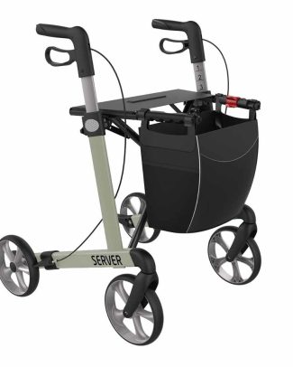Lichtgewicht rollator Server (7 kg) | Rehasense | Medium | Champagne | SRCHM550