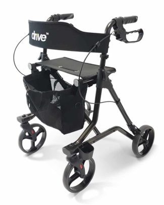Lichtgewicht Rollator Torro (6,9 kg) | Kies uw kleur : Antraciet | Drive