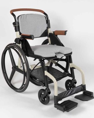 Classic rolstoel - Design lichtgewicht rolstoel (11,8 kg) | Kies uw kleur : Grijs | Zoof