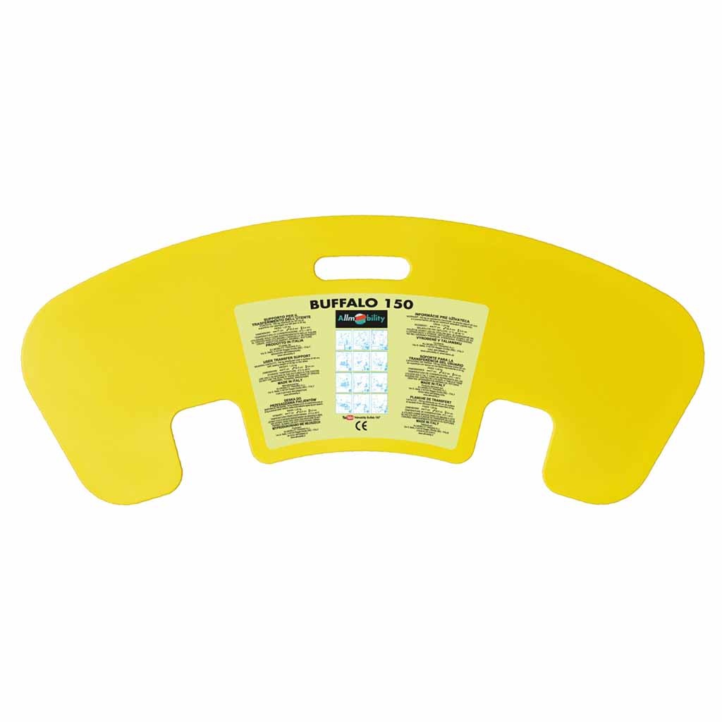 Buffalo transferplank | Zonder anti-slip | Afmetingen 77 x 32,5 x 0,4 cm | Max. gebruikersgewicht 150 kg | ATB15001