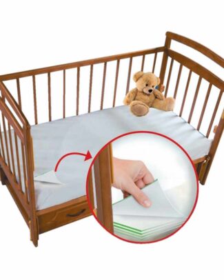 Disposable hoeslaken - Afscheurbare lakens | Kinderbed (130 x 70 x 25 cm) - 5 lagen | Matrasbeschermers | New Bedding | DH2020 | New Bedding®