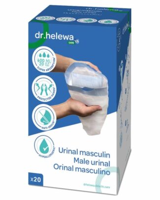 Hygiënische opvangzakken voor Urine | Dr Helewa | Verpakking 20 stuks | Sluitbaar | DH1030
