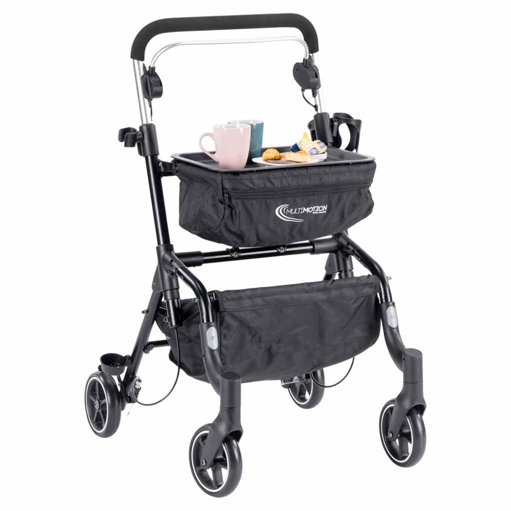 Home binnen rollator | Kies uw kleur : Zwart | MultiMotion