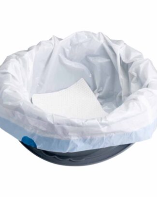 Hygiënische toiletemmer zakken (20 stuks) | Voor Toiletstoel en Postoel | Opvangzakken