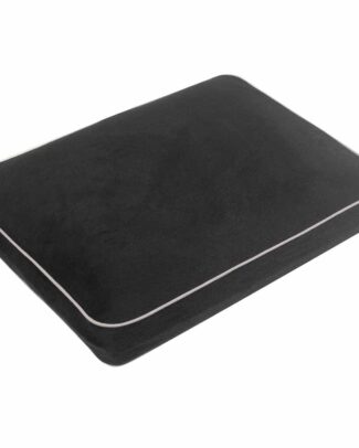 Memory foam reiskussen | Traagschuim | Met afneembare hoes | 40 x 30 x 9 cm | VM936BB