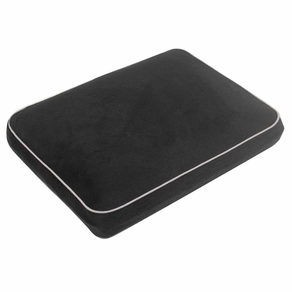 Memory foam reiskussen | Traagschuim | Met afneembare hoes | 40 x 30 x 9 cm | VM936BB