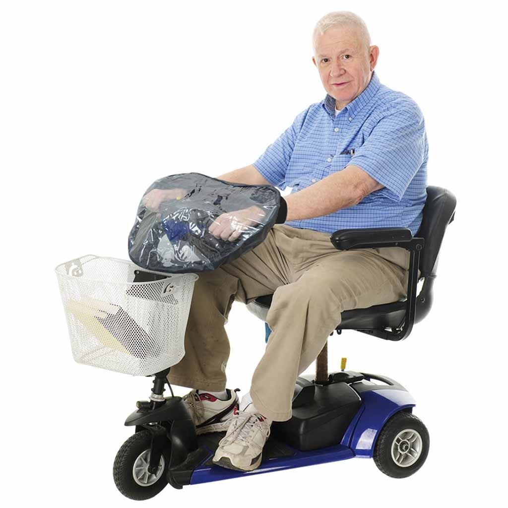 Universele hoes voor scootmobielstuur