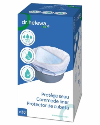 Hygiënische opvangzakken voor toiletemmer Postoel | Dr Helewa