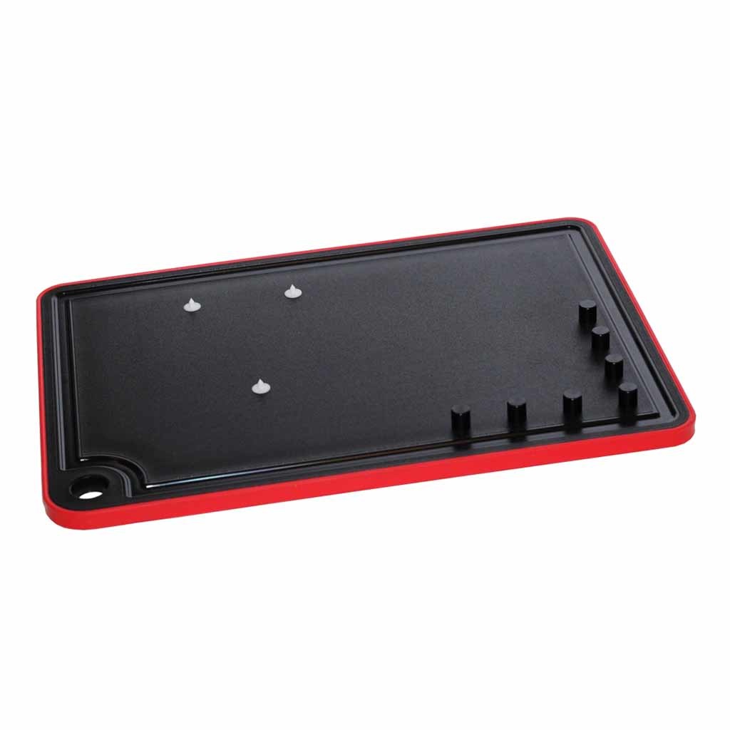 Snijplank - Hybro | Afmetingen: 35 x 25 x 1 cm | Voor éénhandig gebruik | Met anti-slip voetjes | HJÄLP | DA2010