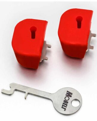 Kiephendelstop veiligheidsslot (2 stuks) | Mobeli