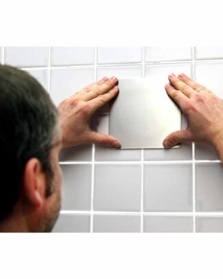 Zelfklevende RVS platen | Mobeli | Wandbeugel met zuignap bevestigen | 1 stuks | PR45345