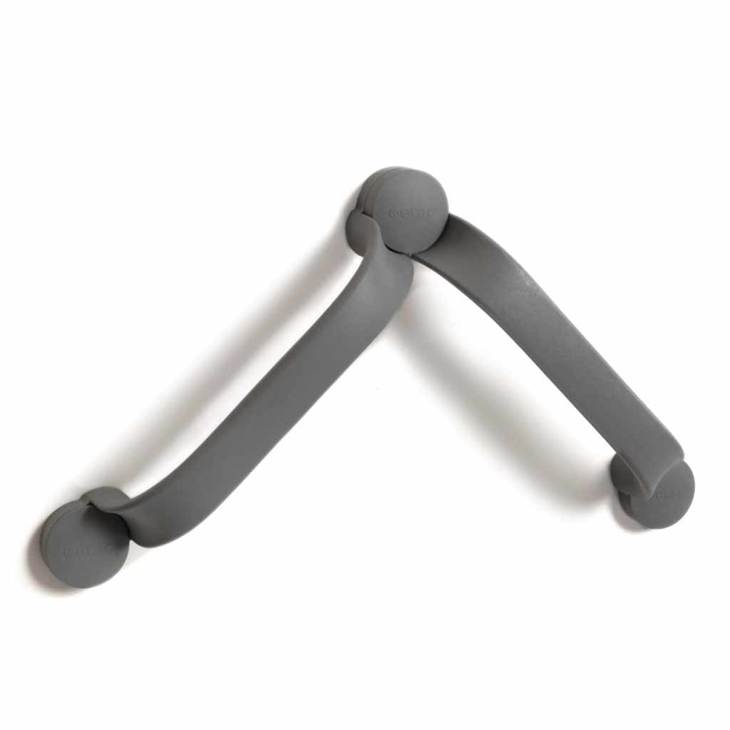 Flex wandbeugel - schroefmontage | Maak een keuze : Grijs 60 cm (2x 30 cm) | Etac