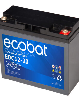 Ecobat 20AH AGM accu voor uw scootmobiel (Ecobat)