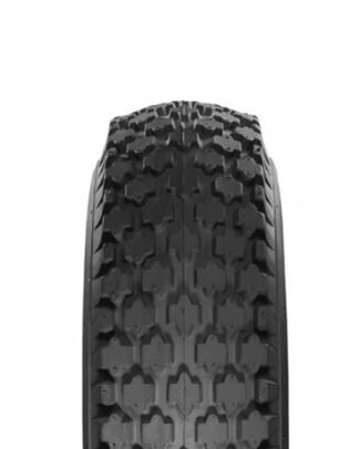 Silema Scootmobiel buitenband met blokprofiel (4.10 / 3.50 x 4 Zwart C-156)