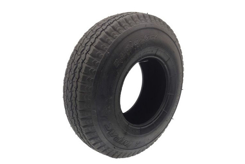 Silema Scootmobiel buitenband met blokprofiel (2.80 / 2.50 x 4 zwart blokprofiel C-178)
