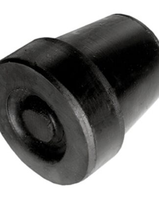 Scootmobielaanhuis Anti-slip dop 16 mm diameter 30 mm, diameter 30 mm, hoogte 30 mm.  ( Per stuk )