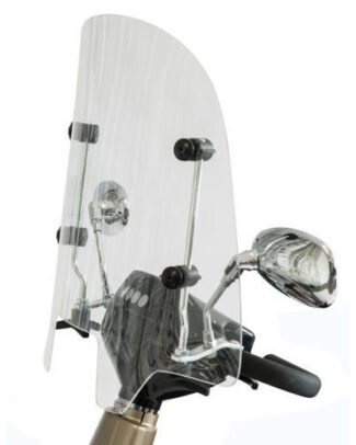 Scootmobielaanhuis Windscherm Universeel - Hoog - 57 cm x 57 cm (H x B)