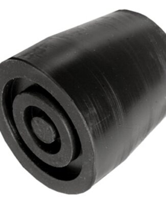 Scootmobielaanhuis Anti-slip dop 27 mm, diameter 40 mm, hoogte 40 mm.  ( Per stuk )
