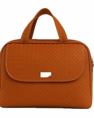 Luxe boodschappentas | Kies uw kleur : Bruin | TrustCare