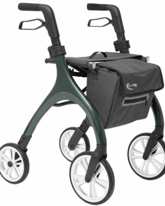 Curve lichtgewicht rollator met softwielen | Kies uw kleur : Groen | MultiMotion