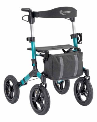Outdoor rollator met luchtbanden | Kies uw kleur : Groen | MultiMotion