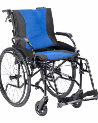 Rolstoel Air - Extra licht (12 kg) | Kies uw kleur : Blauw | MultiMotion